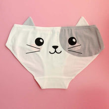 Load image into Gallery viewer, Super Ctue Shiba Doge  Cat  Chick Sheep Hamster Face Kawaii Girls Cotton Panties Briefs Women&#39;s Underwear Daily Wear