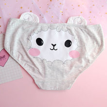 Load image into Gallery viewer, Super Ctue Shiba Doge  Cat  Chick Sheep Hamster Face Kawaii Girls Cotton Panties Briefs Women&#39;s Underwear Daily Wear